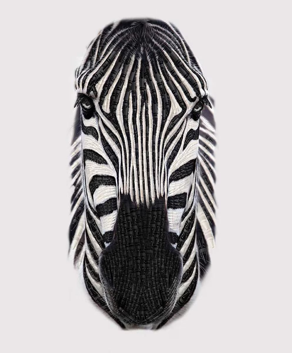 It’S A Crayola World Zebra Panel