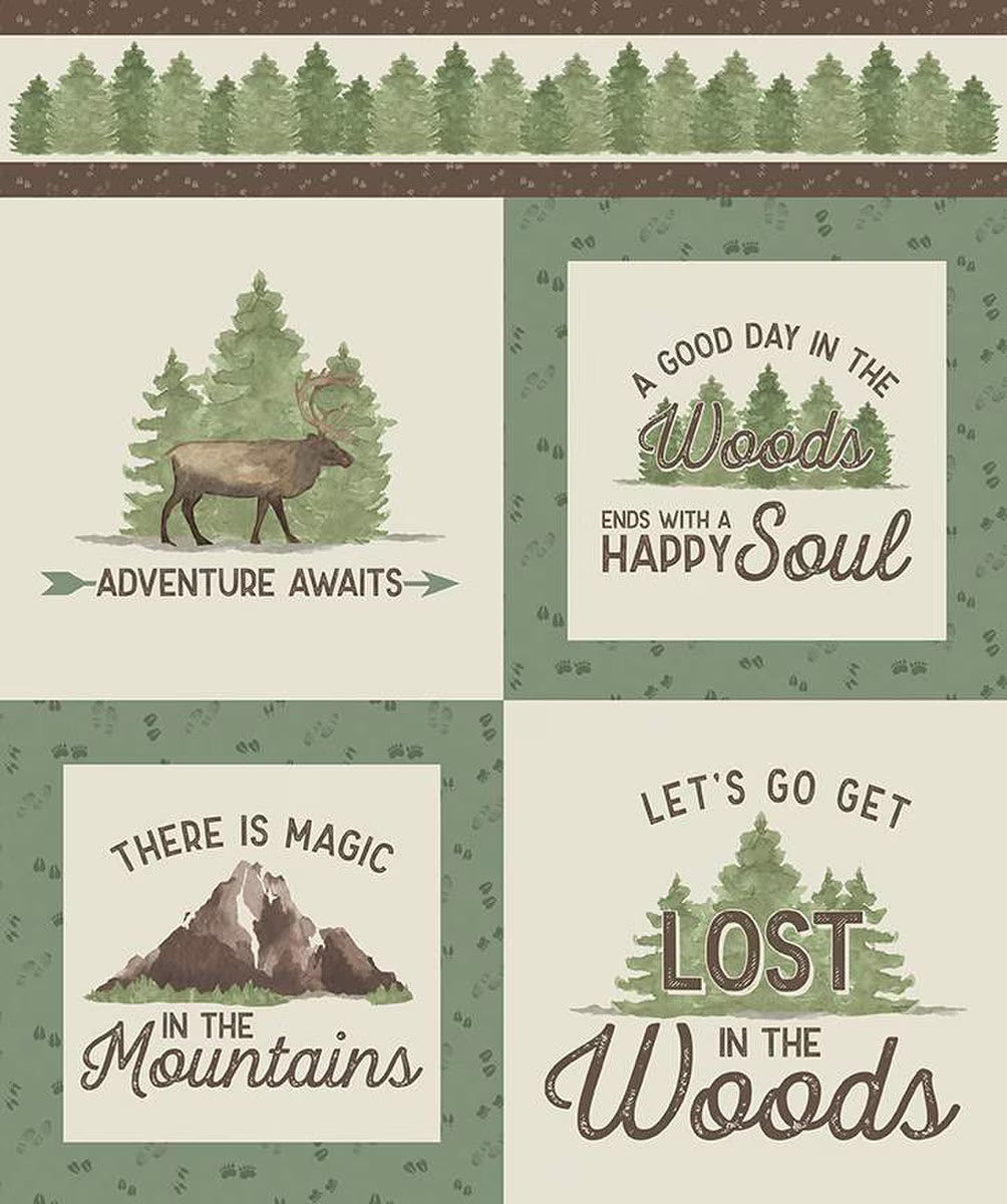 Let's Get Lost in the Woods Adventure Awaits Panel