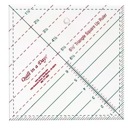 Triangle Square Up Ruler 6-1/2in