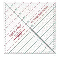Triangle Square Up Ruler 6-1/2in