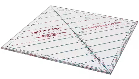 Triangle Square Up Ruler 6-1/2in