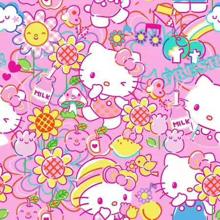 Hello Kitty Garden Doodle