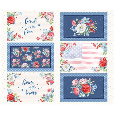 Americana Digital 36" Placemat Panel Y4771-55 Multi Color