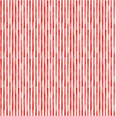 Americana Digital Stripe Y4775-82 Red
