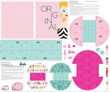 Barbie™ World Digitally Printed 36" x 43" Barbie Bag Panel