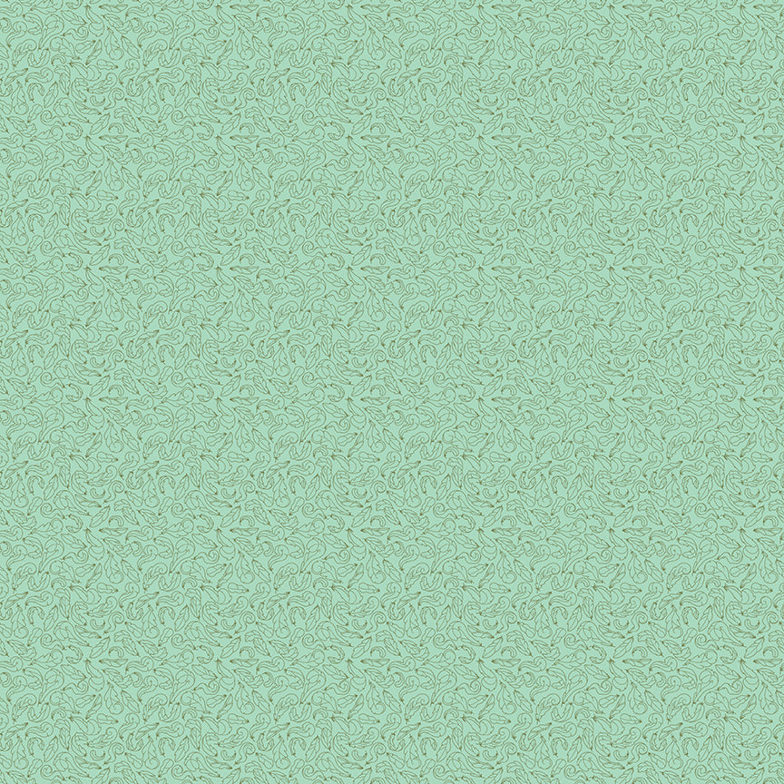Swan Serenade Feathers Mint