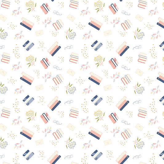 Between the Pages Bookish Life White