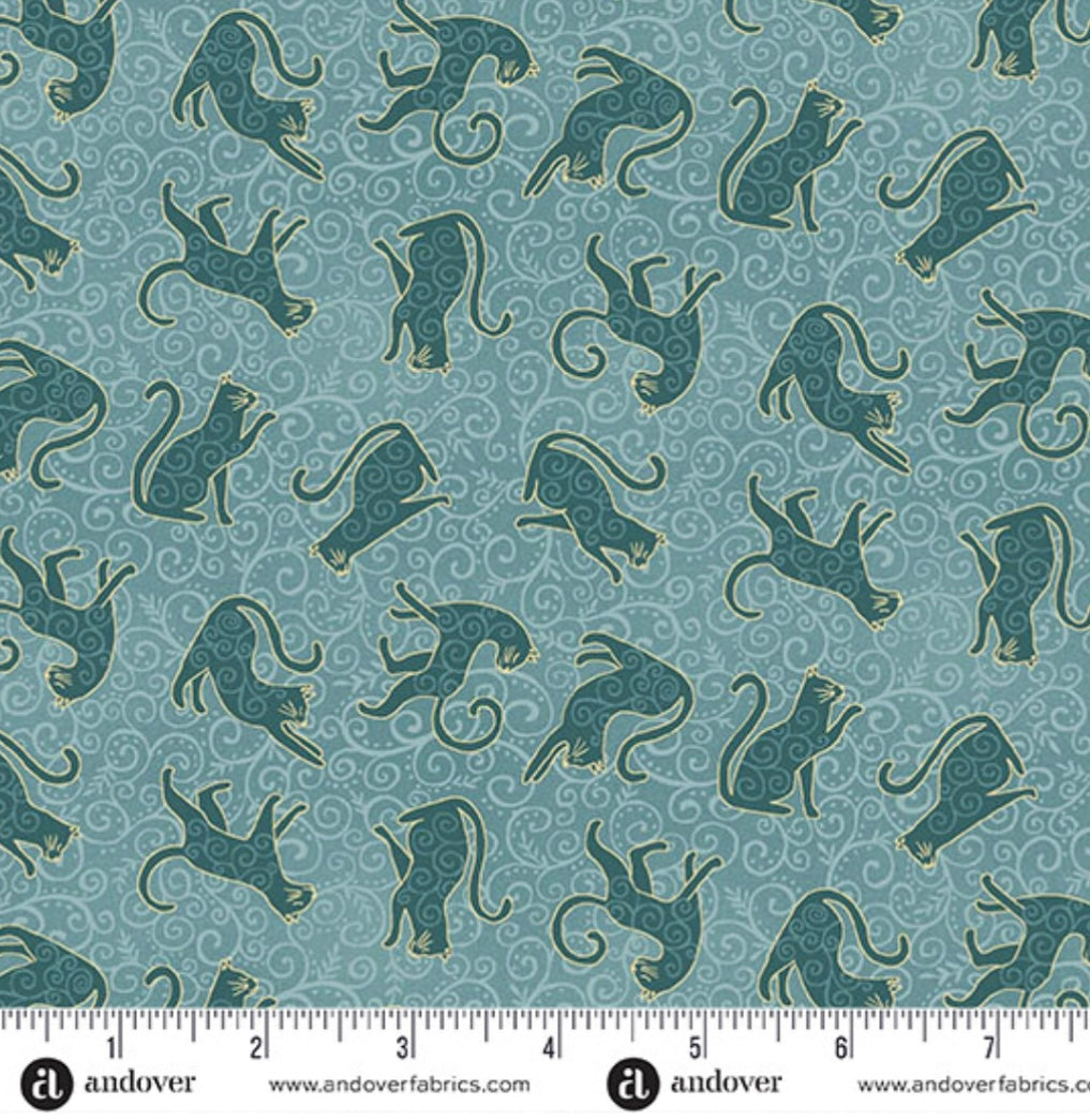 Charmed Whiskers Teal