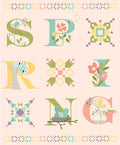 Hello Spring 36" X 43.5" Panel Blush