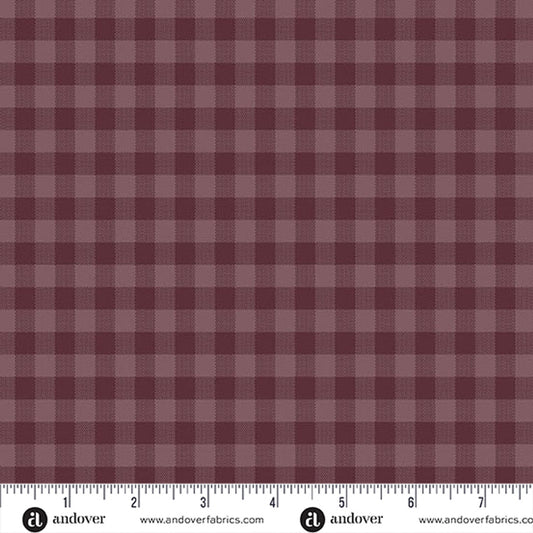 Quiltessential by Laundry Basket Quilts Gingham Plum