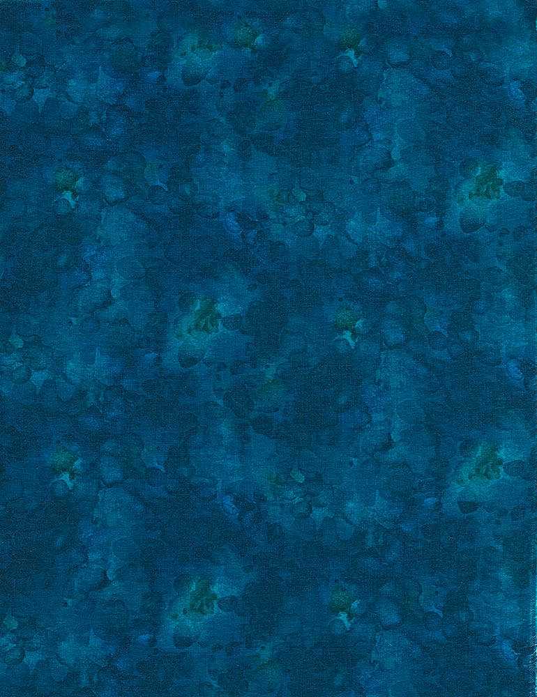 WILD BEAUTY-SOLID-ISH WATERCOLOR TEXTURE AZURE