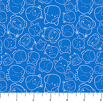 Squishmallows Tossed Friends Blue
