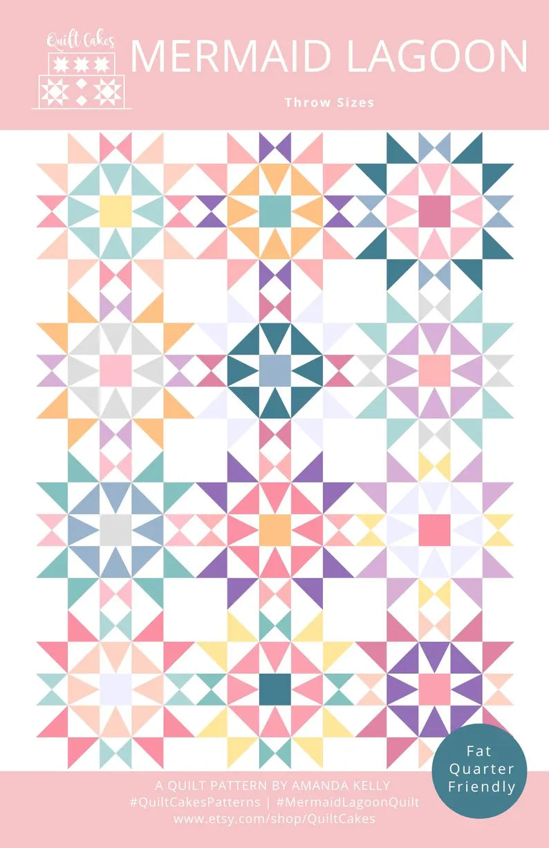 Mermaid Lagoon Quilt Pattern